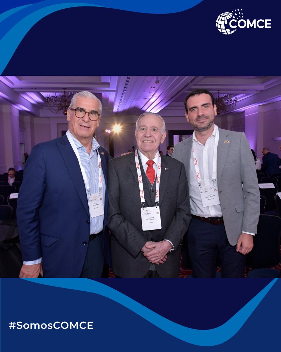 ComceOficial's tweet photo. 🇲🇽🇪🇸 Don Valentín Diez Morodo, Presidente Honorario del COMCE, participó en el Encuentro Empresarial España-México, con motivo de la visita de Don @carlos_cuerpo, Vicepresidente Primero del Gobierno de España y Ministro de Economía, Comercio y Empresa, del que el COMCE fue parte. https://t.co/E0a591SP8F
