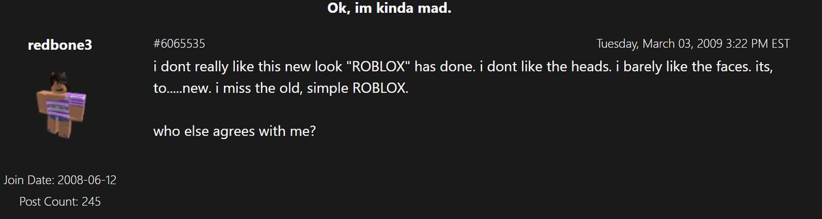 r4y319's tweet photo. Behold, a person complaining about Faces &amp; Heads, as they were relatively new at the time.

The irony. https://t.co/4Gquud50sM