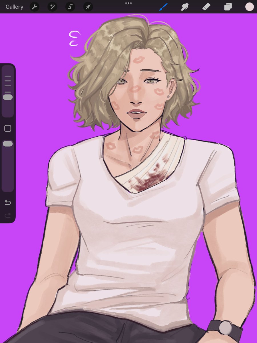 eskalobur's tweet photo. i love drawing her all kissed up
#graceashcroft #re9 https://t.co/BN6Hs16SaY