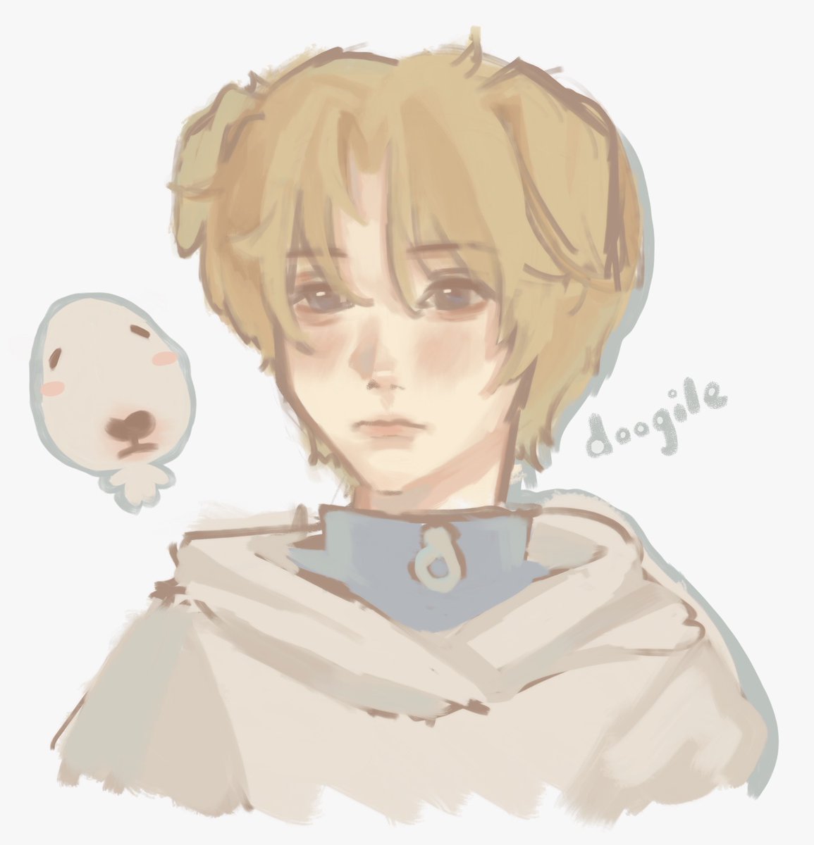 valabun's tweet photo. ive been trying to work on my artstyle recently and did another doog drawing,, redesign too !
#doogile #mcsr https://t.co/Wt2vznn4z0