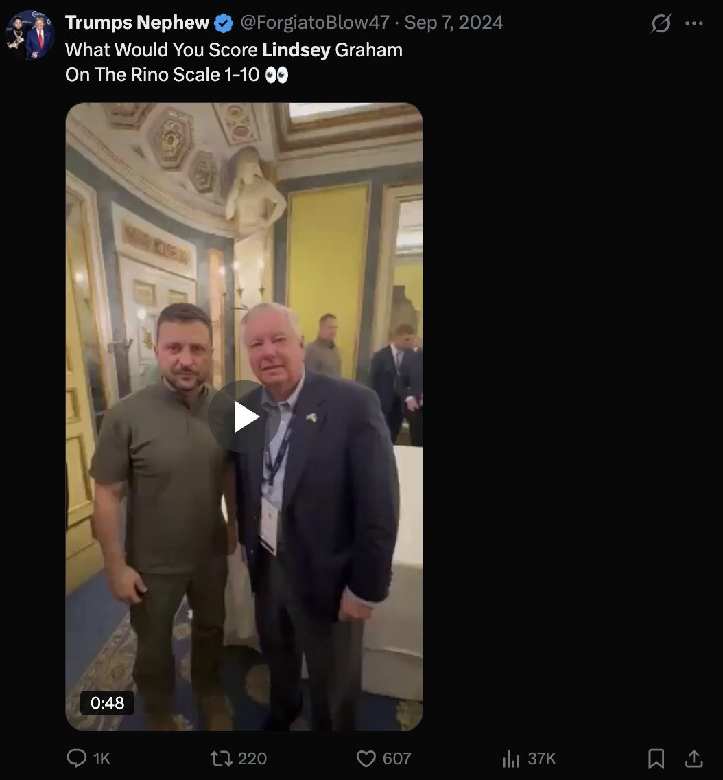 MotleySlate's tweet photo. @LindseyGrahamSC @RandPaul You sound like a UniParty official (RINO Party) trying to get re-elected🤣. https://t.co/O8vApPlY5g