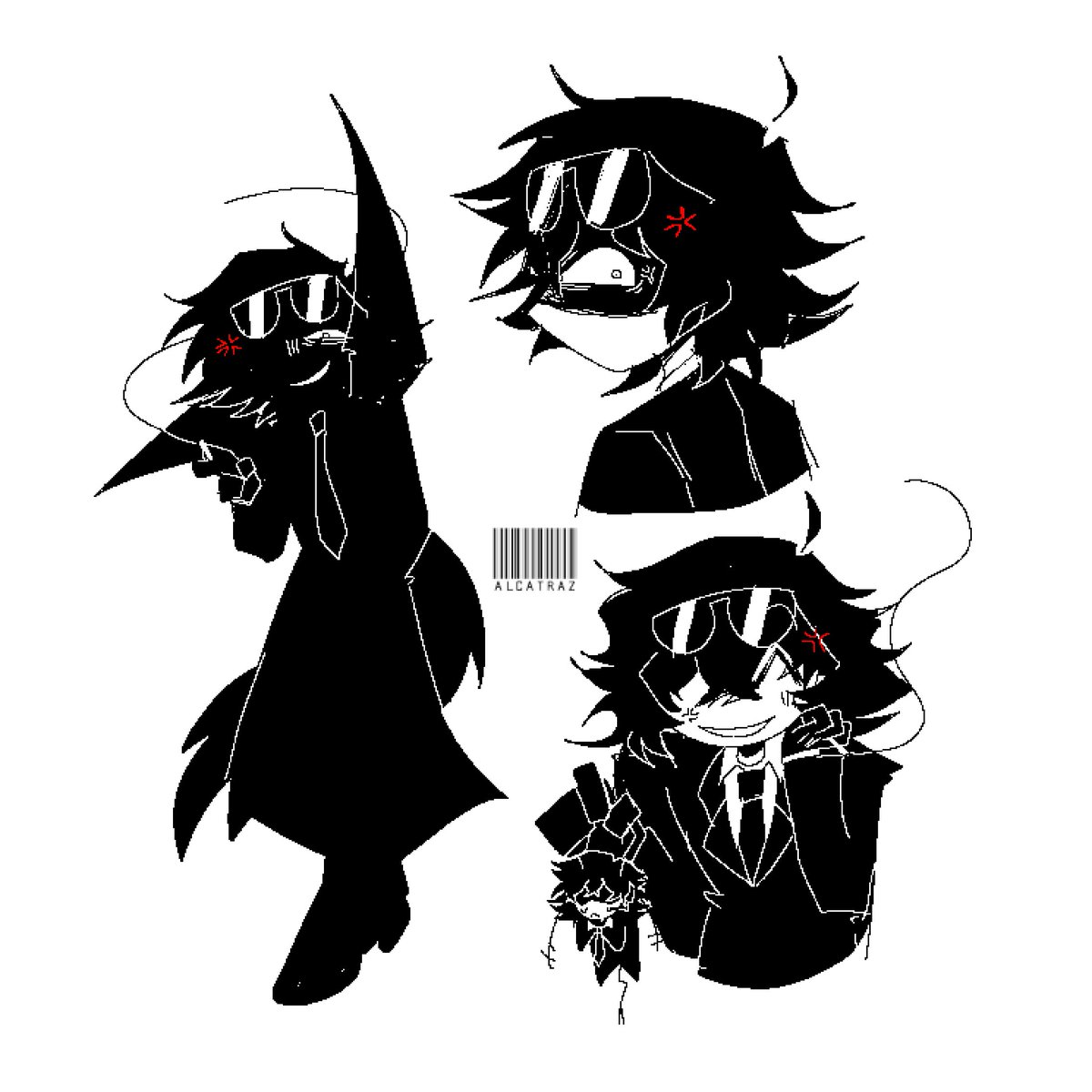 alcatrazosis's tweet photo. wanted to draw my oc mad 💢 https://t.co/SsLIrcyjl6