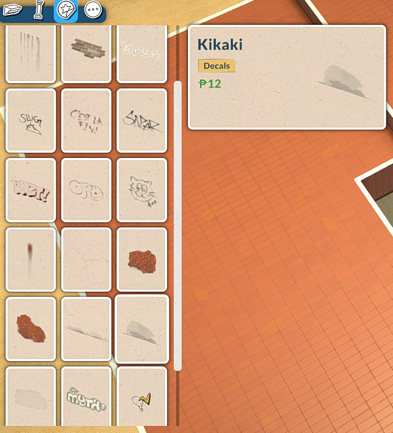 ZerbuTabek's tweet photo. I love #Paralive's Build Mode, but one thing I don't like is how you have to pay extra to make a build look run-down. I hope they change that in the future. https://t.co/zFaHgtIn38