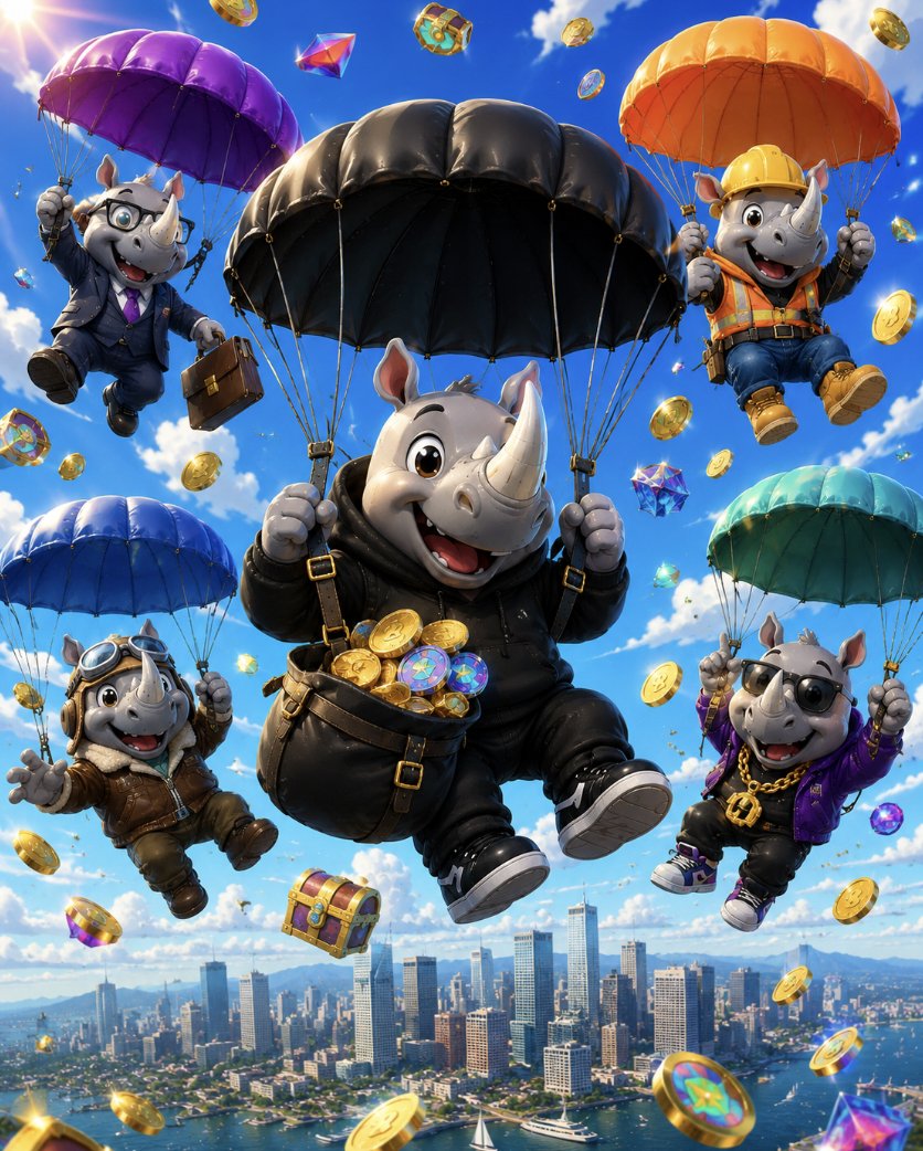 RhinoSyndicate's tweet photo. Rhino Giveaway 🚨 🦏 

Giving away $20 in SOL to 1 person who:

-Follows us
-Like/ RT this post 
-Comment and tag 3 friends who need to join the Rhinos 

Winner announced Saturday ⏱️ 

Let’s have some fun while the market is down 🤩 https://t.co/SExjjnmh8P
