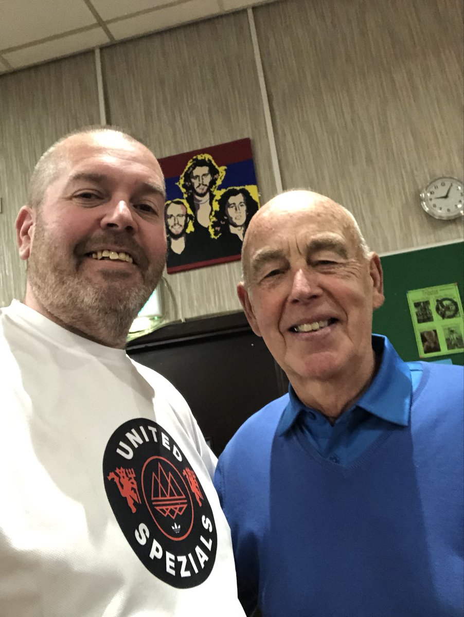 davidtpye's tweet photo. @MUFCMemorabilia Turns out he’s actually a nice fella… narrated the Bishop United play at the Railway Club couple of years back https://t.co/IftlXDT3tZ