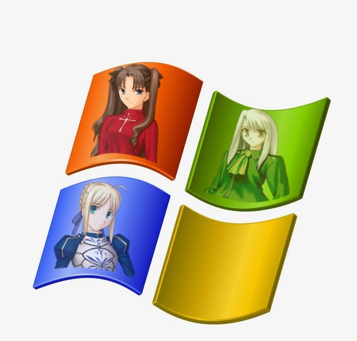 TheHeroStarDust's tweet photo. Have you noticed that the heroines have the same colors as Windows XP? https://t.co/svZLd4KCSD