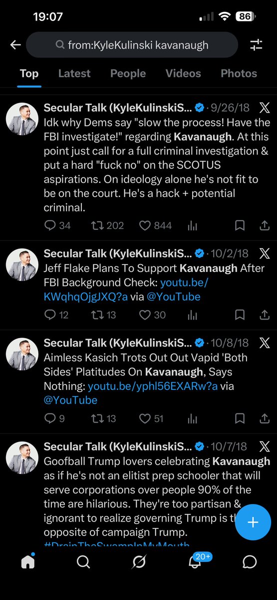 FearTheFloof's tweet photo. @KyleKulinski You’re just a piece of shit man…. https://t.co/Qe2p3g9hkj