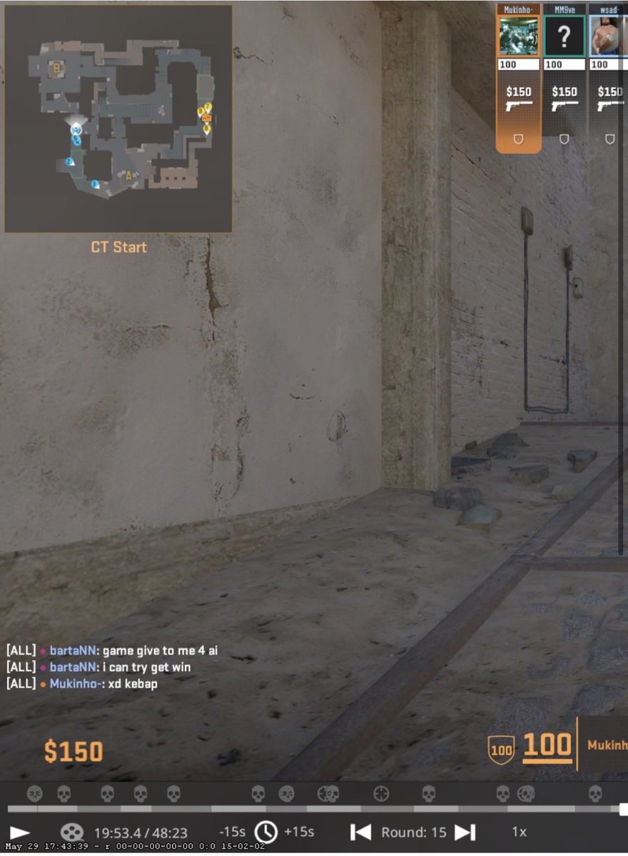 nothingaroundus's tweet photo. As a player who play s 6,7 games per day banning me for 1 year just because of this, kinda unmercifully, i can speak Turkish and during the game I was singing a Turkish song. We were all in a good mood As you can see in the SS, I even used "xd" can you check pls @FACEIT_Darwin https://t.co/cseaFX2Vr2