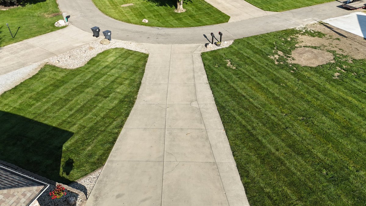 brad_douglas's tweet photo. Happy Thursday @OutKickTNML 
We are living it up in the 765 &amp; laying stripes like it’s prom night! Big ❤️to @DJIGlobal @JohnDeere &amp; #DixieChopper for their performance! Thanks to @drinkgaragebeer &amp; @goodboyvodka for the pre/post mow refreshments! 
🍻⚾️🇺🇸 #LFG #Neighbors https://t.co/Fn7kIMUgOZ