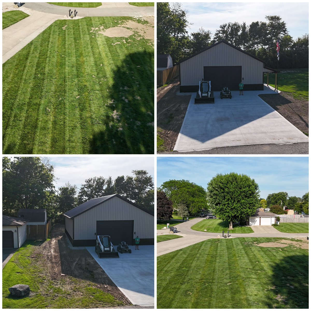 brad_douglas's tweet photo. Happy Thursday @OutKickTNML 
We are living it up in the 765 &amp; laying stripes like it’s prom night! Big ❤️to @DJIGlobal @JohnDeere &amp; #DixieChopper for their performance! Thanks to @drinkgaragebeer &amp; @goodboyvodka for the pre/post mow refreshments! 
🍻⚾️🇺🇸 #LFG #Neighbors https://t.co/Fn7kIMUgOZ