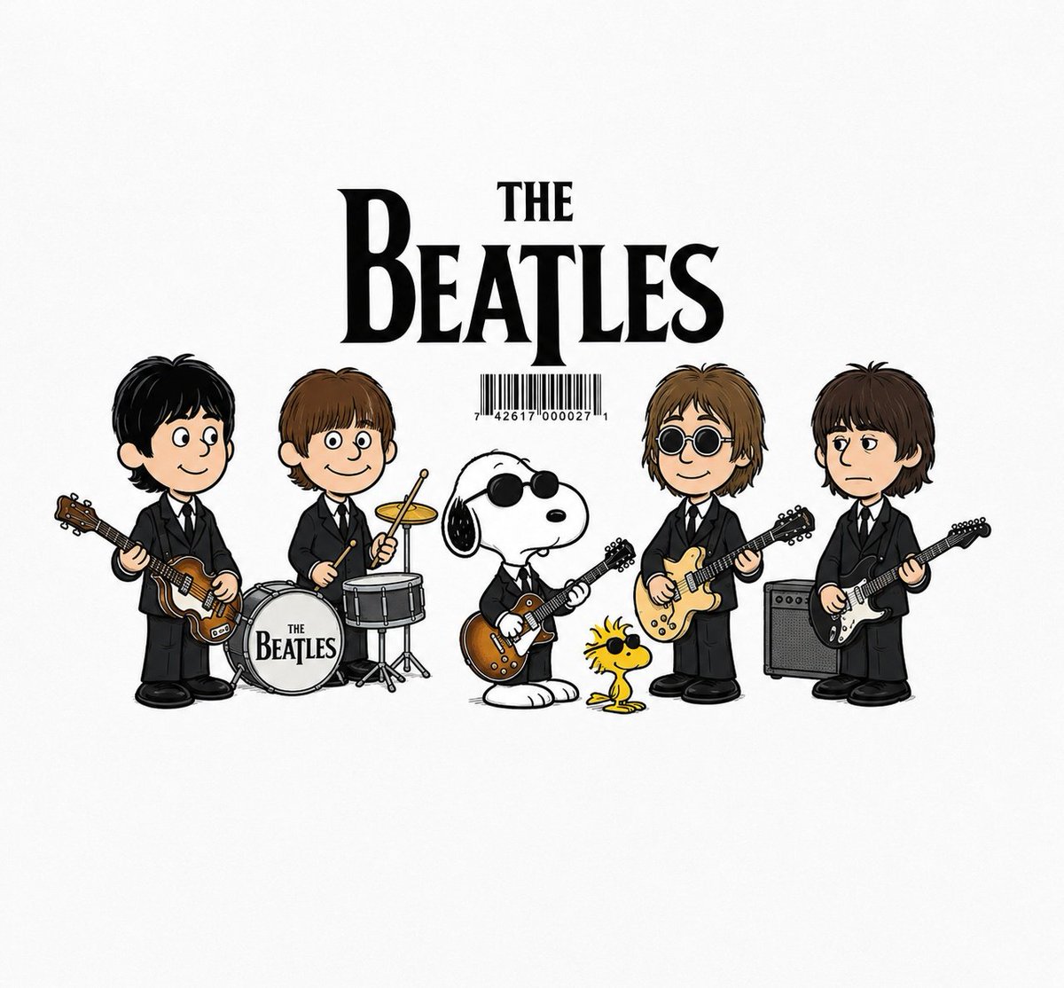 Anklebiters0904's tweet photo. THE BEATLES / snoopy https://t.co/RSvVzBaiMv