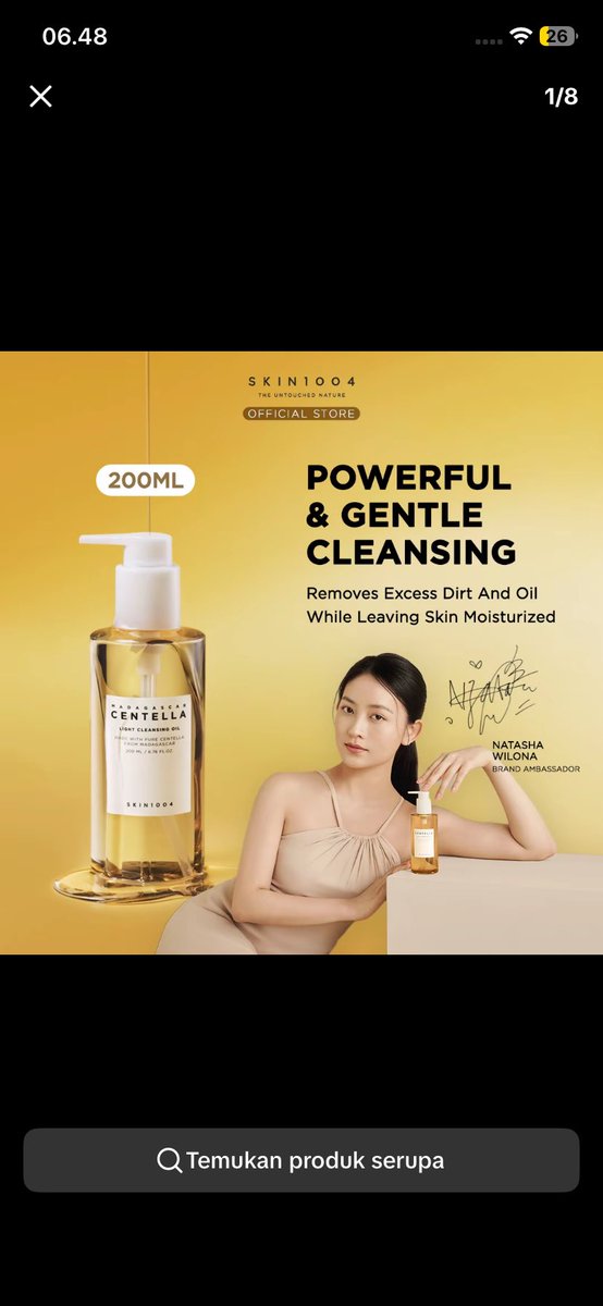 MYoonminny's tweet photo. SKIN1004 LAGI DISKON BESAR BESARAN

Minimal beli 3 pcs produk, bisa dapat harga 50k/ea

Cleansing oil 200ml
https://t.co/44bdWgU3eW

Sunscreen Biru 50ml
https://t.co/PBUj0jSL2C

Ampoule pink 100ml
https://t.co/r7cianT3bJ

Tinted Sunscreen pink 50ml
https://t.co/opOhr6NxJp

#4u https://t.co/8TBobfnHyv