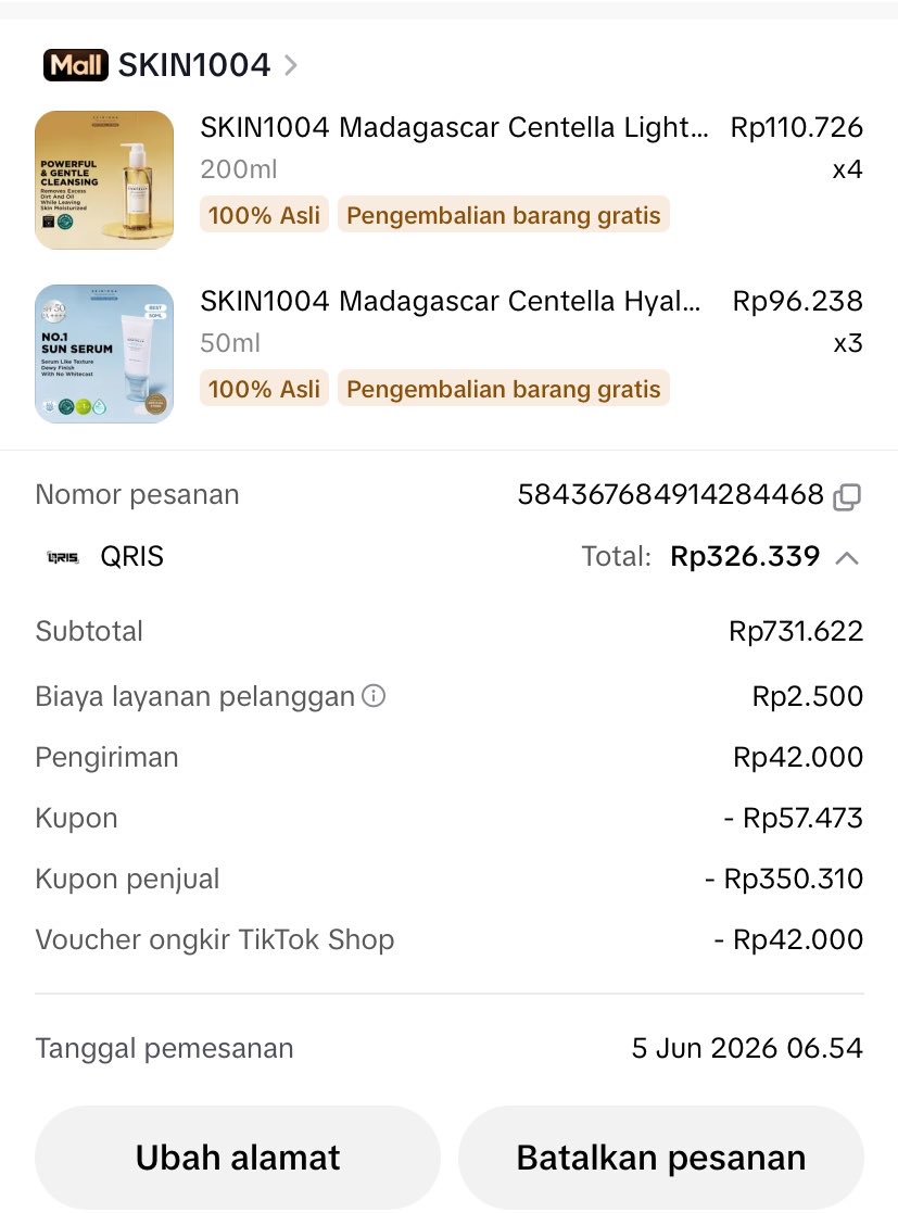 MYoonminny's tweet photo. SKIN1004 LAGI DISKON BESAR BESARAN

Minimal beli 3 pcs produk, bisa dapat harga 50k/ea

Cleansing oil 200ml
https://t.co/44bdWgU3eW

Sunscreen Biru 50ml
https://t.co/PBUj0jSL2C

Ampoule pink 100ml
https://t.co/r7cianT3bJ

Tinted Sunscreen pink 50ml
https://t.co/opOhr6NxJp

#4u https://t.co/8TBobfnHyv
