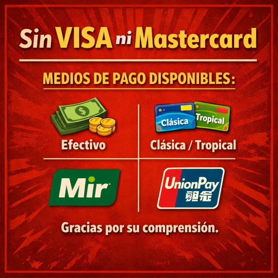 PapOTTO_BCC's tweet photo. Cualquier afectación al servicio derivó exclusivamente de criterios comerciales, de riesgo o cumplimiento normativo de terceros, no de una política restrictiva originada por el banco central cubano.
#BancariosCubanos #LaPatriaSeDefiende 🇨🇺💪❤️ https://t.co/wbWdEPOtmw