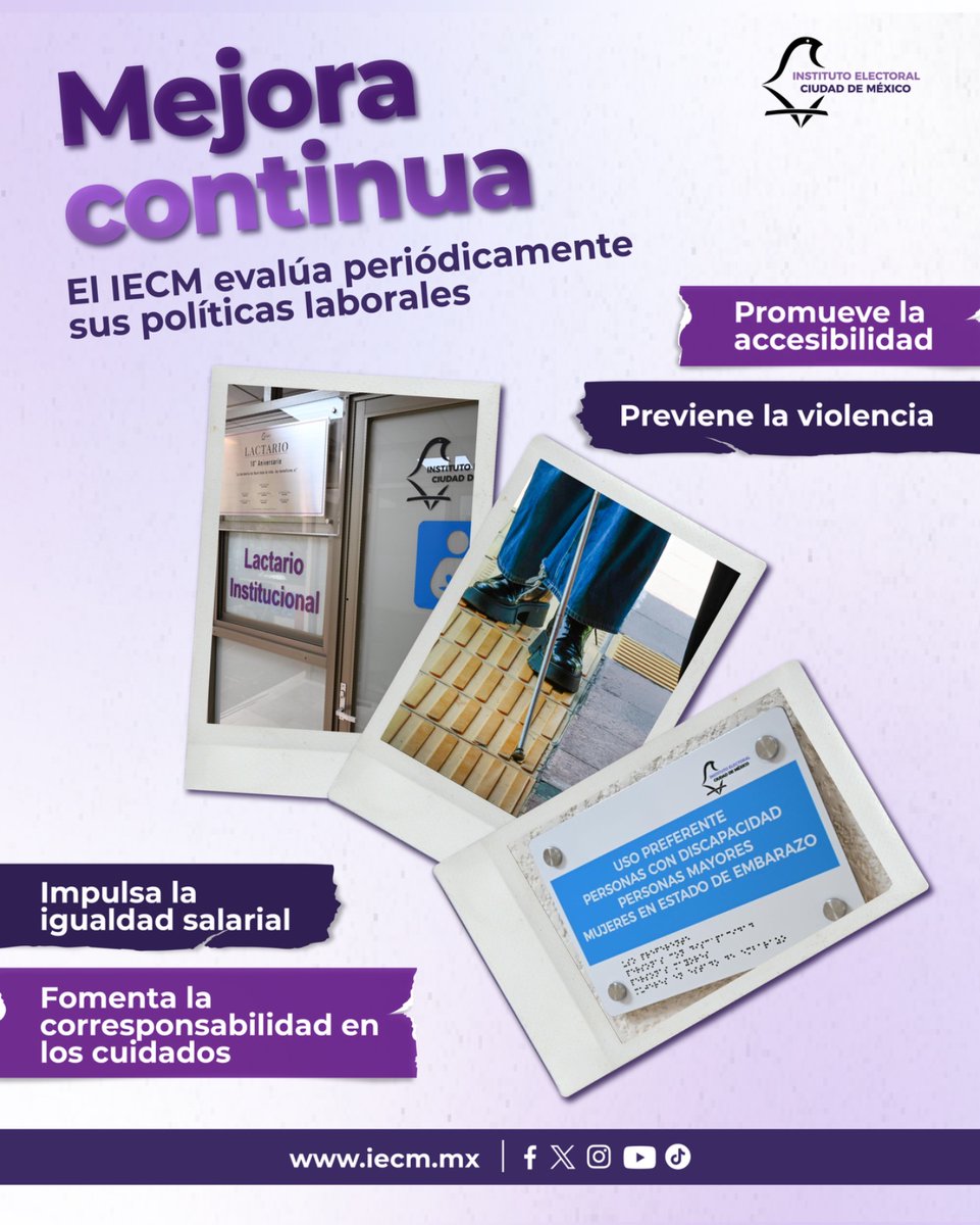 IECMDD09's tweet photo. El #IECM obtuvo la recertificación nivel oro en la Norma Mexicana en Igualdad Laboral y No Discriminación por implementar políticas y prácticas orientadas a garantizar ambientes laborales incluyentes, equitativos y libres de violencia. https://t.co/uoGnR8UnvO