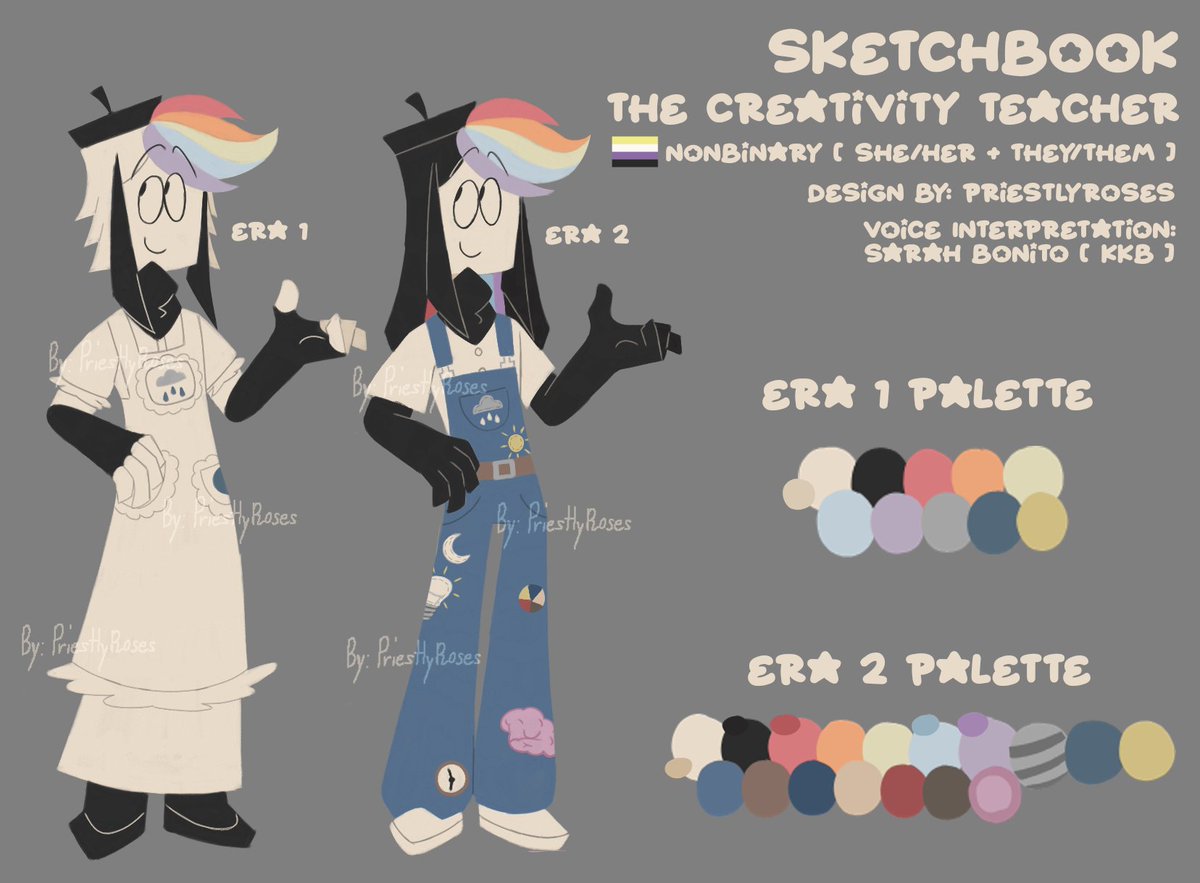 PriestlyRoses's tweet photo. CREATIVITY isn’t just a hobby, it's a way of life! Here to inspire, teach, and maybe give a few strongly worded artistic suggestions, it’s SKETCHBOOK!
#dhmis https://t.co/QN3gGcq7SQ