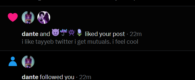 4rched's tweet photo. yo i know i said i like getting mutuals from tayyeb but like i aint ever interacted with this guy now im scared https://t.co/Z13GPBguN6