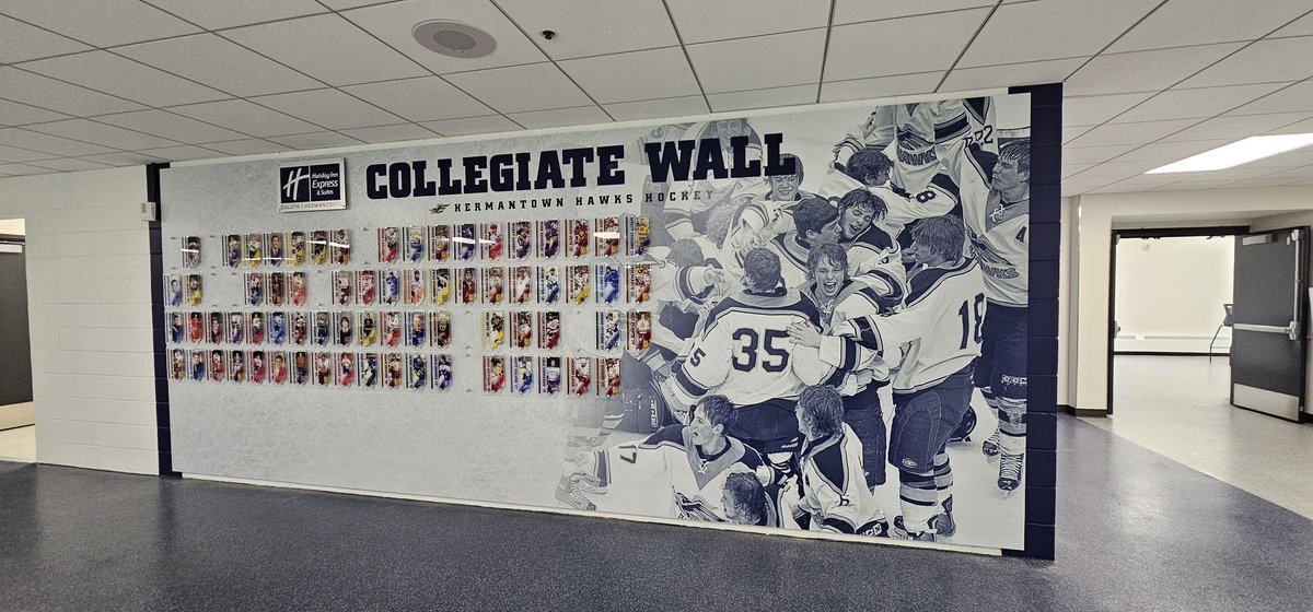KJ_Branding's tweet photo. Thank you Hermantown Hockey!  Our new display just went up today. 

All custom designed created and installed by the expert KJ Branding team!

They have quite the history of Collegiate Hockey players!  Glad we could help celebrate them!

#designcreateinstall https://t.co/cupScnlSZQ