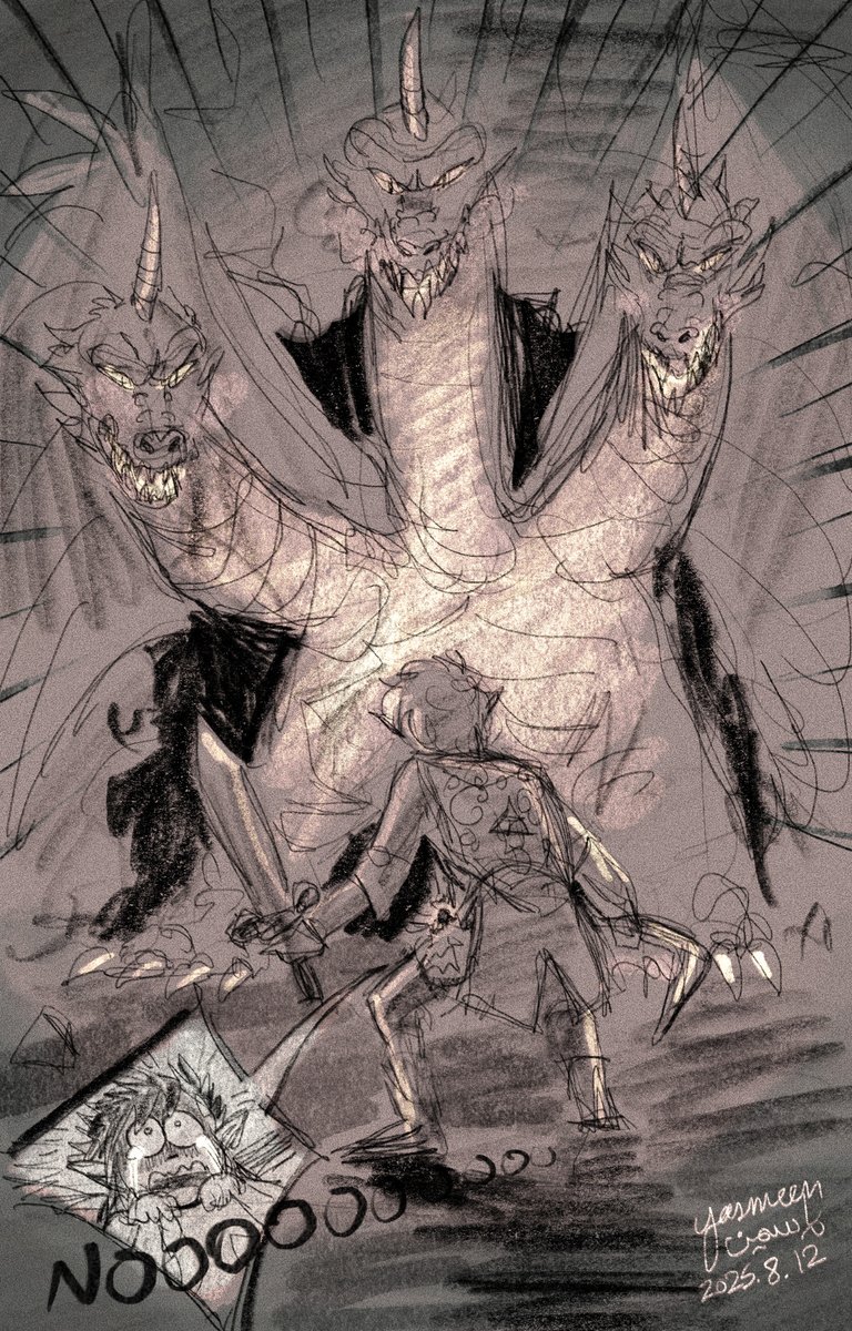 Yami_sha's tweet photo. Fanart of a Linked Universe fic. Based on Turtleduckcrossing's FANTASTIC work 'Crimson Ties' in which Wind and Hyrule are trapped in Hyrule's dungeons (And Hyrule is stuck in his fairy form).

Please check it out if you are an LU fan! I must have reread it 5 times now xD https://t.co/QBhC4msyYG