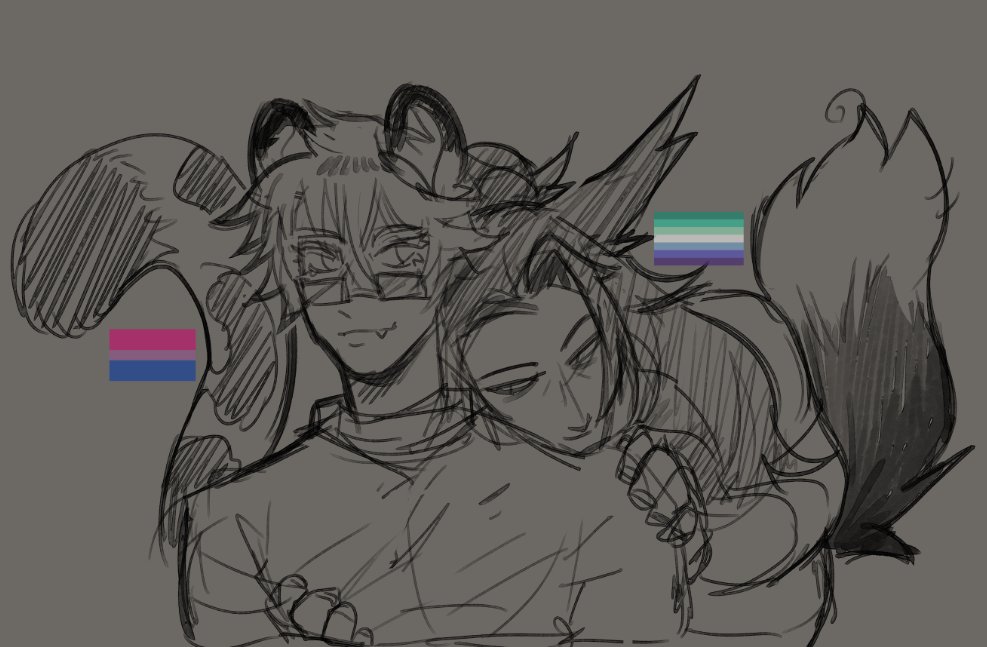 umefangs's tweet photo. happy pride 2 these freaks #stsg #satosugu https://t.co/nMXibLaSnd