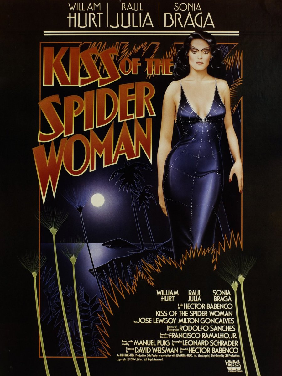 mistylain's tweet photo. Fourth day of pride, #nw Kiss of the Spider Woman(1985) https://t.co/h5jCAPXxnF