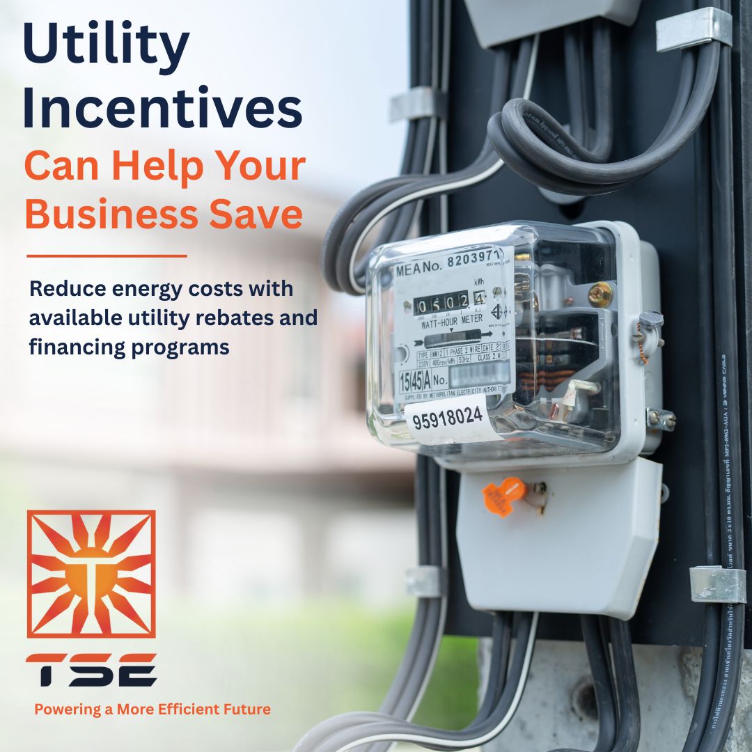 TSLEcom's tweet photo. Tri-State Energy manages the entire process, from assessment to installation - helping businesses maximize savings with available rebates and financing options.

Learn more: https://t.co/fS52mTSxwL
#EnergyEfficiency #BusinessSavings #UtilityIncentives https://t.co/VUeFW8uZWp