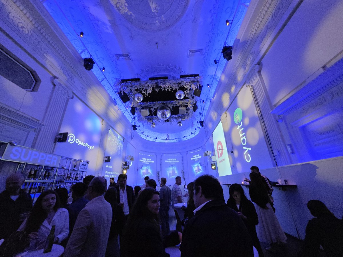 RedotPay's tweet photo. Grateful to our partners @OpenPayd  &amp; @Gate  for an incredible side event at @money2020  🎉  

Amazing get together with everyone who participated, let's connect traditional finance and digital assets! https://t.co/yqB0c6S6Qn