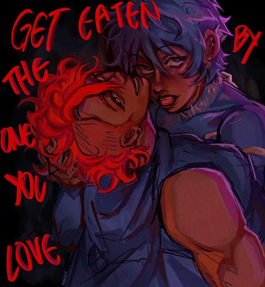 bloodweavin's tweet photo. hi guys i havent posted art in a while so have a griddlehark for pride month….. 🥹 yes those are cshr lyrics im a #chud …. #tlt https://t.co/Yy8FNcHJCZ