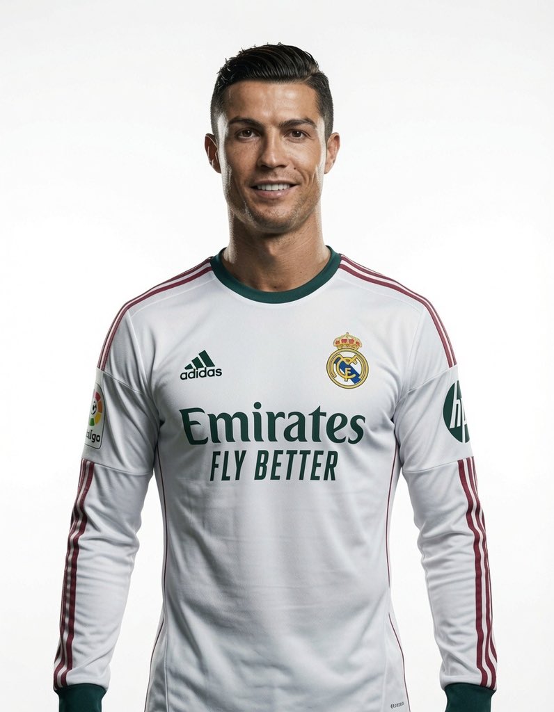 FabrizioR0naldo's tweet photo. 🚨𝗕𝗥𝗘𝗔𝗞𝗜𝗡𝗚: Cristiano Ronaldo could be the signing Florentino Perez was referring to

• Doesn't play in Premier League
• Worth 150m (wages)
• Galactico

Will he return for one last dance? https://t.co/DKMYlzUuhe