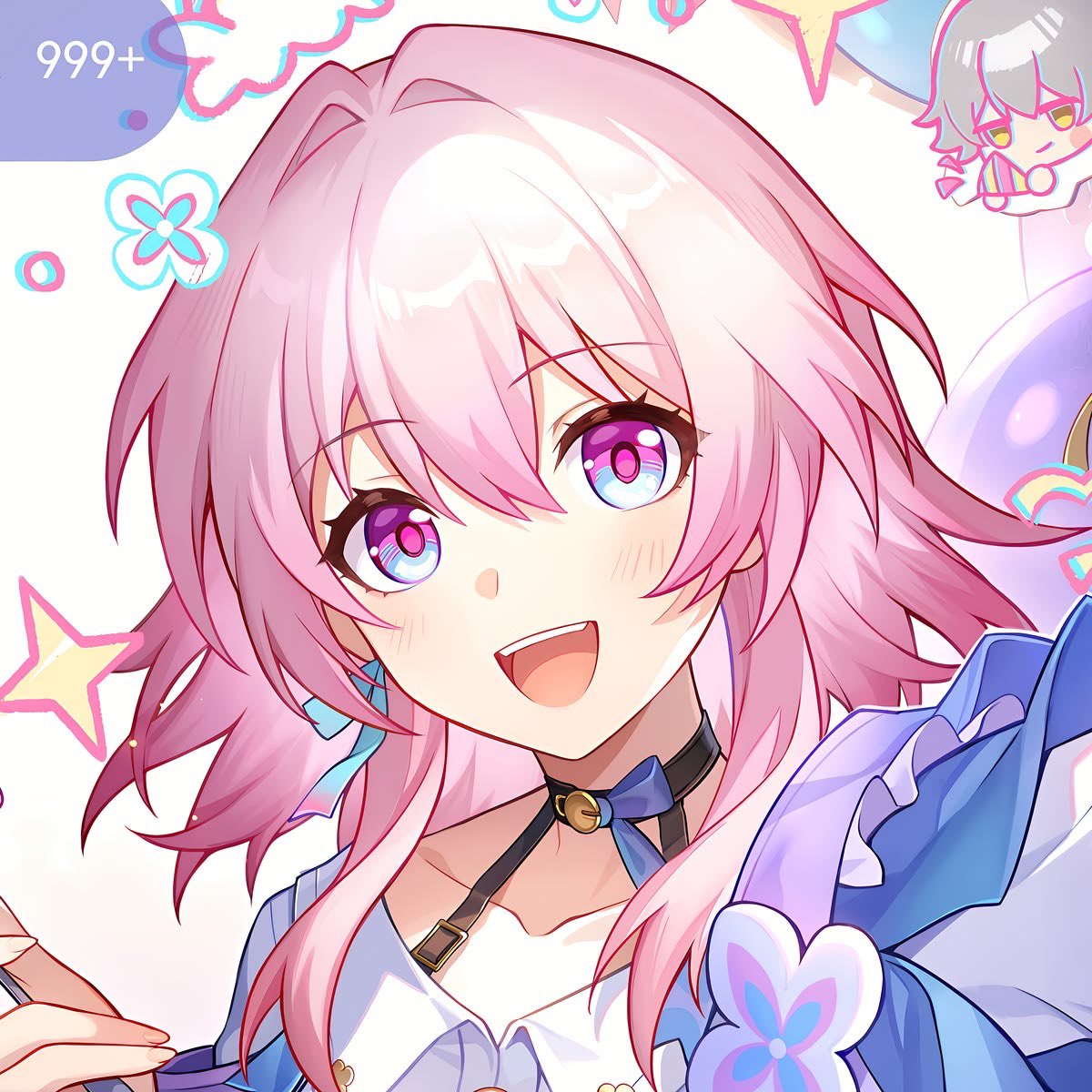 RealDawnie's tweet photo. “Be pink and do an open mouthed smile if you’re the prettiest girls in Honkai Star rail!!”

Them: https://t.co/jlcaorjGYf