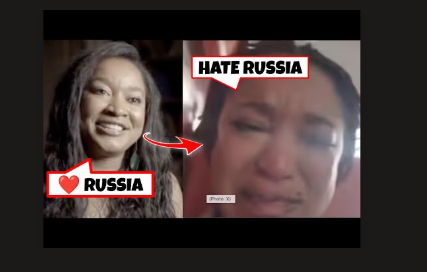 bri2367's tweet photo. @joni_askola Francine Villa, who appeared in the 2020 RT doc "Black in the USSR"
"I feel free living in Russia, because in Russia, no matter what time it is, I can walk outside and I'm safe." But 5yrs later, she posted a heartbreaking video detailing a racist assault against her and her baby. https://t.co/E9dRoE2eNK