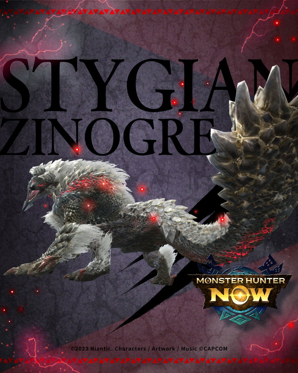 MH_Now_EN's tweet photo. #StygianZinogre is coming to #MHNow ⚔️

Arrives with the Season 10 update on June 18!
#monsterhunternow

👇 Wallpaper versions below 👇 https://t.co/VTP7dF8Hjv