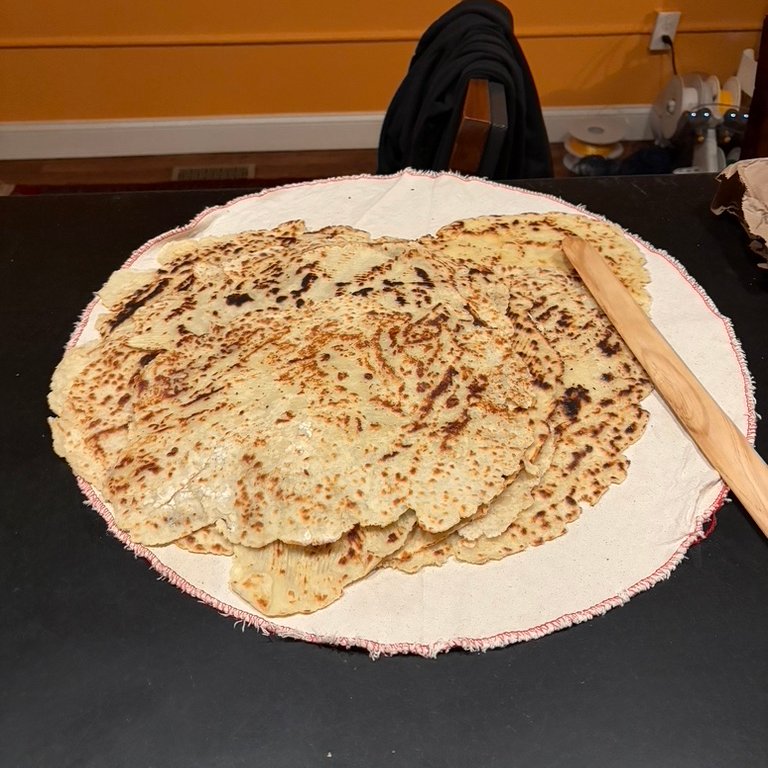 CDA's tweet photo. Left, Trader Joe's; right, actual lefse. A horrible wrong has been occurred here! Justice demanded! https://t.co/IiWKPXadiG