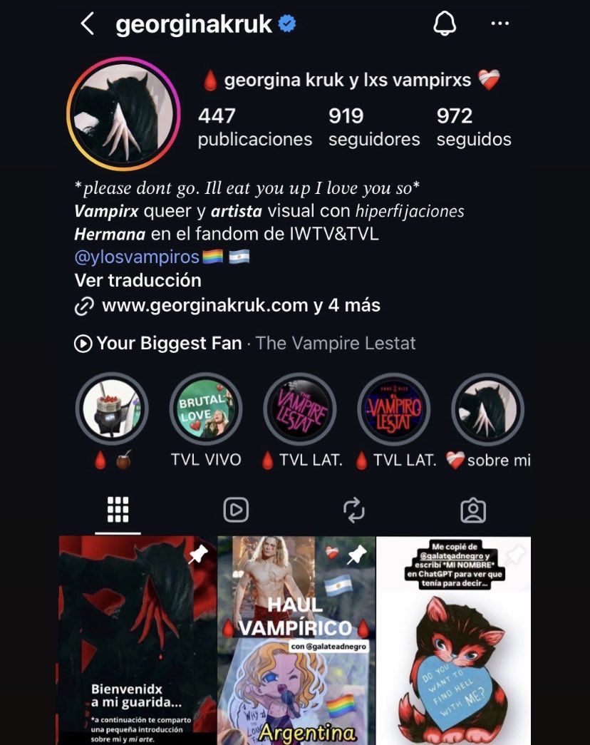 ylosvampiros's tweet photo. @fedeebongiorno Hola!me apareció este tuit hablando sobre❤️‍🩹MIS VAMPIRXS TR0LXS FAVORITXS🫂Aprovecharé el espacio pa invitarles a seguirme hablo sobre🩸VAMPIRXS🩸acá y en ig:georginakruk
Tb RECOMIENDO a mis colegas
@GalateaNegro @pendejiwtv @lestatargento @fleurssun @jazmariglo123 @burnttostadita https://t.co/2ZEw2mX6XP
