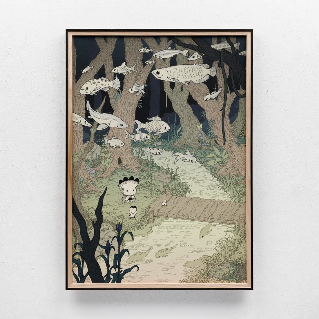ondo_creative's tweet photo. 【GALLERY｜@ondo_creative／ONLINE STORE】

＼NEW／
ギャラリーで開催中のタキタサキ 個展『ひとはちぐらし』での展示作品の一部を、ondoオンラインストアにて販売スタートしました。
遠方の方や会期中のご来場が難しい方も、ぜひこちらでお楽しみいただけますと幸いです◎

●ondoオンラインストア（タキタサキ）
→https://t.co/cMsVBVbmhC