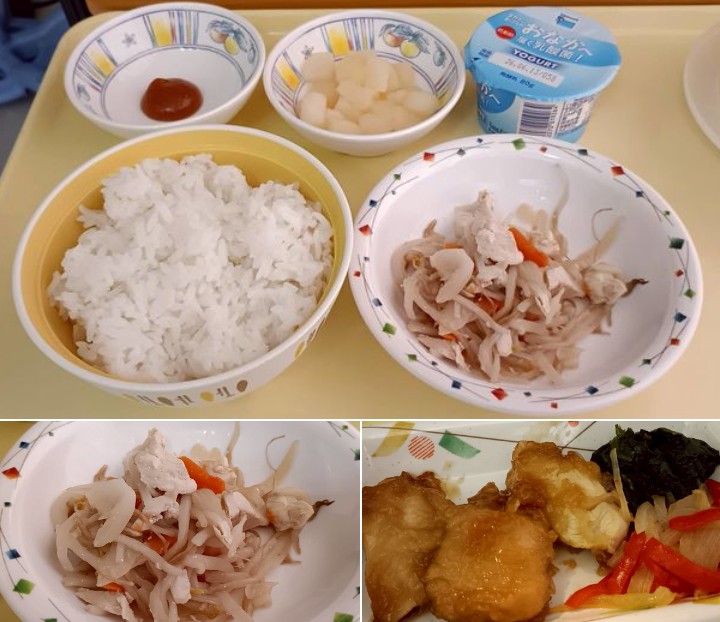 RAMEN_MAN247's tweet photo. 2026/6/5
おはござま☀

朝御飯です🐷
★病院食
◯鶏肉もやし炒め他

この後退院です♪最後の晩餐はこちらでした😅まぁご飯は多いよね🤣昨夜食べたふっくらな吉野鶏がBESTおかず大賞となりました💮 https://t.co/UVt8w3O0M2
