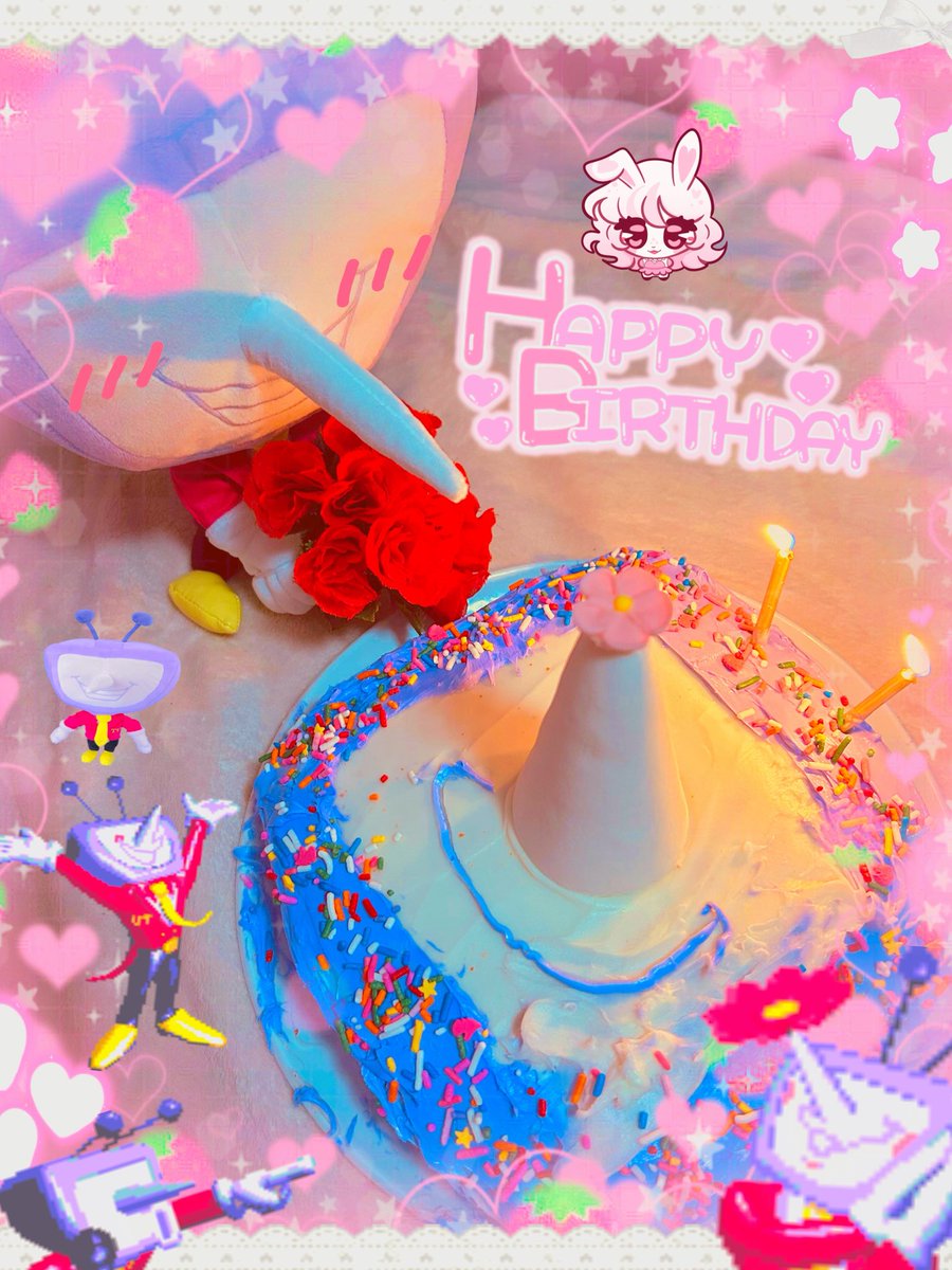 Raggdollii's tweet photo. Happy birthday to my beloved, Tenna 🩷⭐️✨

#deltarune #tenna https://t.co/6L5wPFAYSz