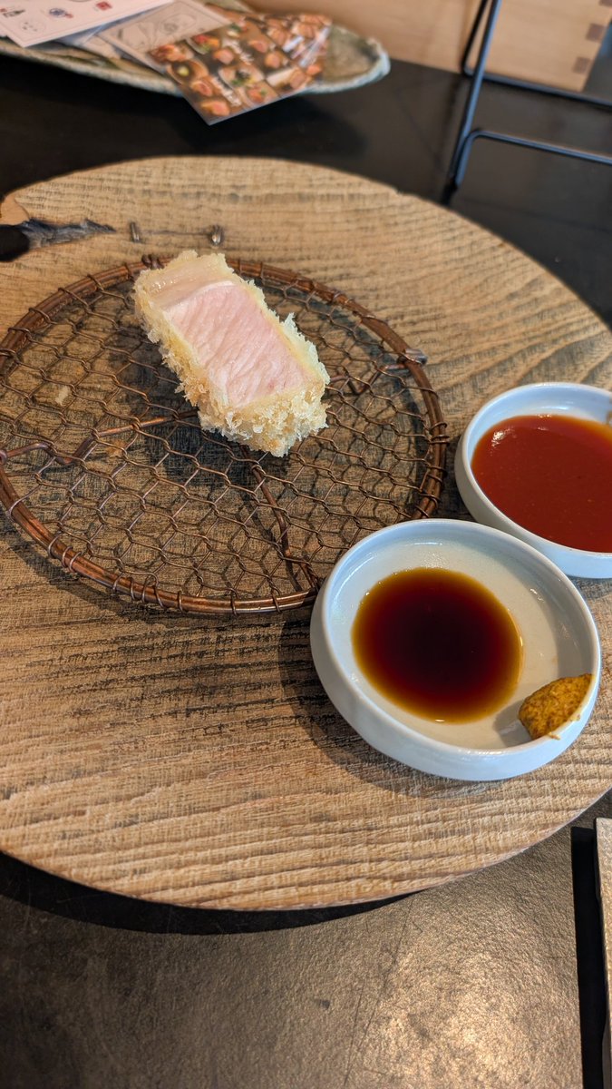 hit_rs's tweet photo. とんかつ欲満たした。 https://t.co/50hHBCUQVT