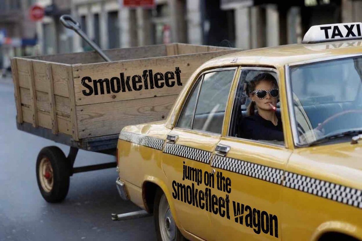 YvetteABonnet's tweet photo. Have you joined the Smokefleet movement?
Jump on the wagon now! https://t.co/6kHGZmeKDY