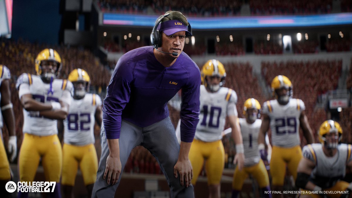 CFBDirect's tweet photo. Dynasty & Team Builder go deeper in #CFB27

📋 Athletic Director Expectations

💰 Dynasty Blueprint: Facilities & NIL

🔁 Flipping Recruits

🚪 Overhauled Coaching Carousel

🏟️ Team Builder Updates

Read all about these and much more in the full Dynasty & Team Builder Deep Dive: https://t.co/EjealoZtFK