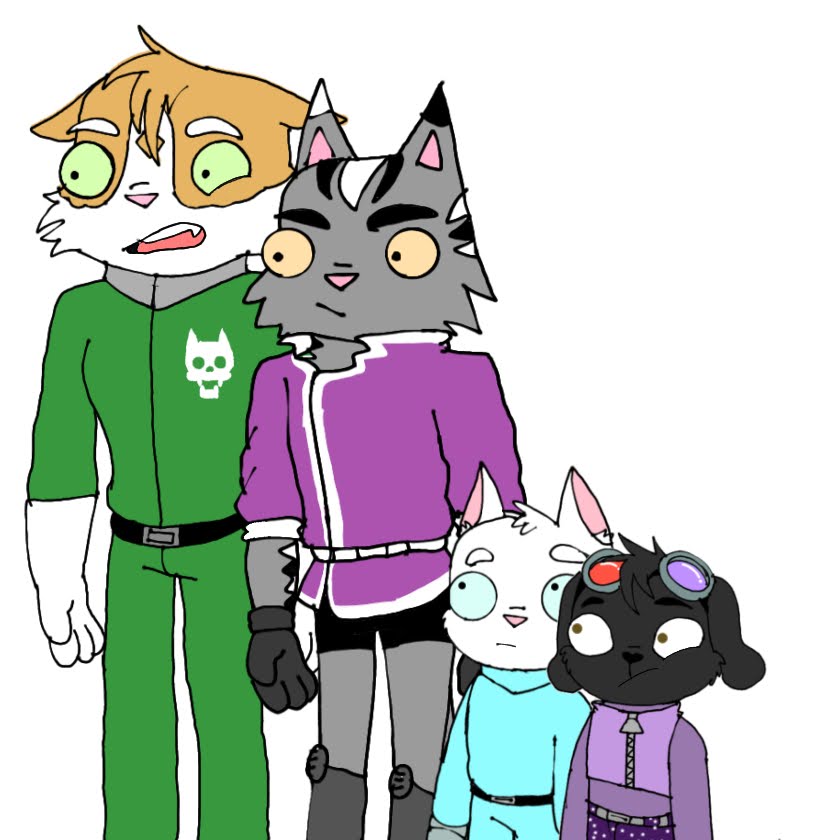 j4ckyjaguar's tweet photo. #finalspaceoc
Desenhando rápido mais um personagem antigo esse é de um amigo https://t.co/s6NCOolXyX