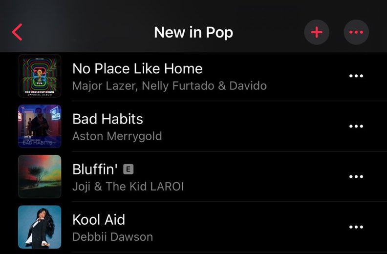 beejayy606's tweet photo. 🌍🔥 “No Place Like Home” by @davido, Nelly Furtado &amp; Major Lazer lands at #18 on Apple Music’s New in Pop playlist. https://t.co/dLZ5hAzVGj