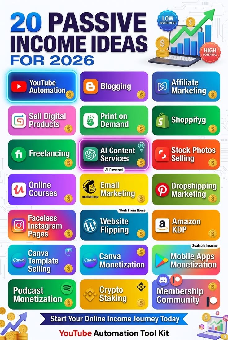 Ambrose0_X's tweet photo. Wealth is built on systems, not salaries. 

Here are 20 passive income models to build in 2026. 

Follow For More Updates, 👇
@Ambrose0_X https://t.co/U4hoSCKMTs