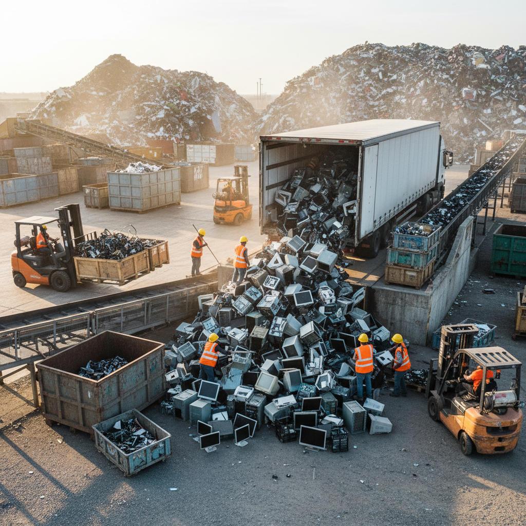 BeyondSurplus's tweet photo. "The whole process was very efficient." says Michael Cox. If you're in Smyrna, trust Beyond Surplus for hassle-free IT equipment disposal and electronics recycling. We ensure your e-waste is handled responsibly, contributing to a sustainable environment. https://t.co/VEdWqYWFTV
