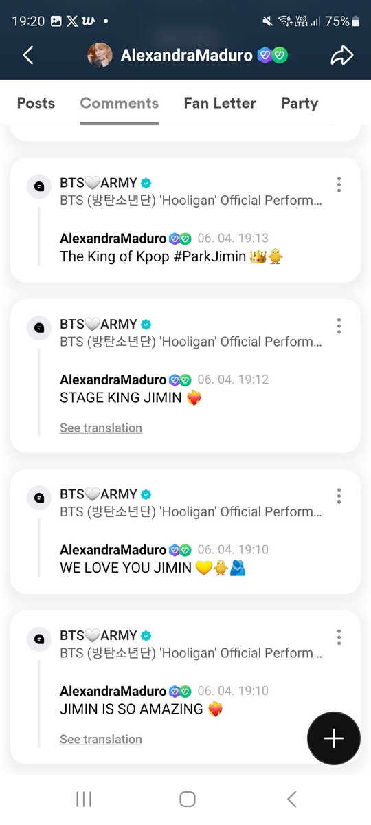 AleGemea's tweet photo. @BIGHIT_MUSIC ENCHI DE MSGS FOFAS PRO MEU ADORÁVEL ANGELMIN ESSE VIDEO NO WEVERSE E YOU TUBE!!!💛👍

JIMIN JIMIN
WE LOVE YOU JIMIN
SO PROUD OF YOU JIMIN
WITH JIMIN TILL THE END

13 YEARS WITH JIMIN
#JIMIN #ParkJimin #지민 #ジミ
#BTSFESTA2026
HOOLIGAN PERFORMANCE VIDEO 
#BTS_ARIRANG #Hooligan https://t.co/pkO8Sdg8zW