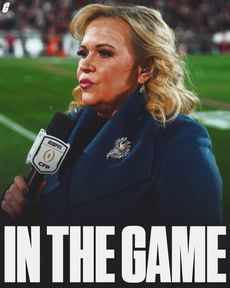 CFBAlerts_'s tweet photo. Joel Klatt and Holly Rowe will both be in College Football 27 👀 https://t.co/bgVXEjkYVQ