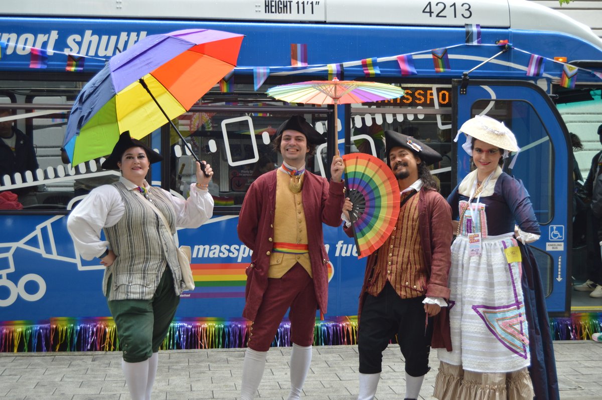 TheFreedomTrail's tweet photo. Our Rainbow Revolutionaries Tours kick-off this Saturday 🏳️🌈❤️
🗓️: Tours run every Saturday and Sunday in June at 10:45 a.m.
🔗: https://t.co/t6ow0a9xNE
.
.
.
#LGBTQHistory #BostonPride #TheFreedomTrail #CelebratePride https://t.co/d3tM0GTPU5