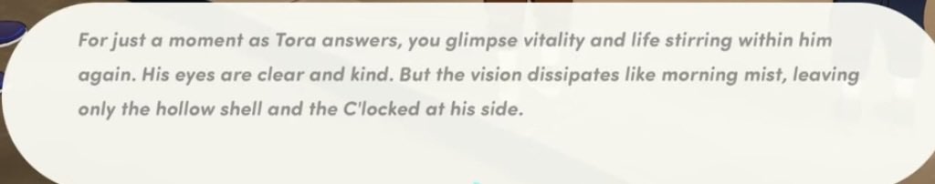 HonkaiNAlore's tweet photo. In Attica’s quest, you investigate the disappearance of a clock, which we later find out was a C’locked who finally found its master. However, as Attica predicted, the reunion was not a happy one for the master. https://t.co/AT00ovQC5u