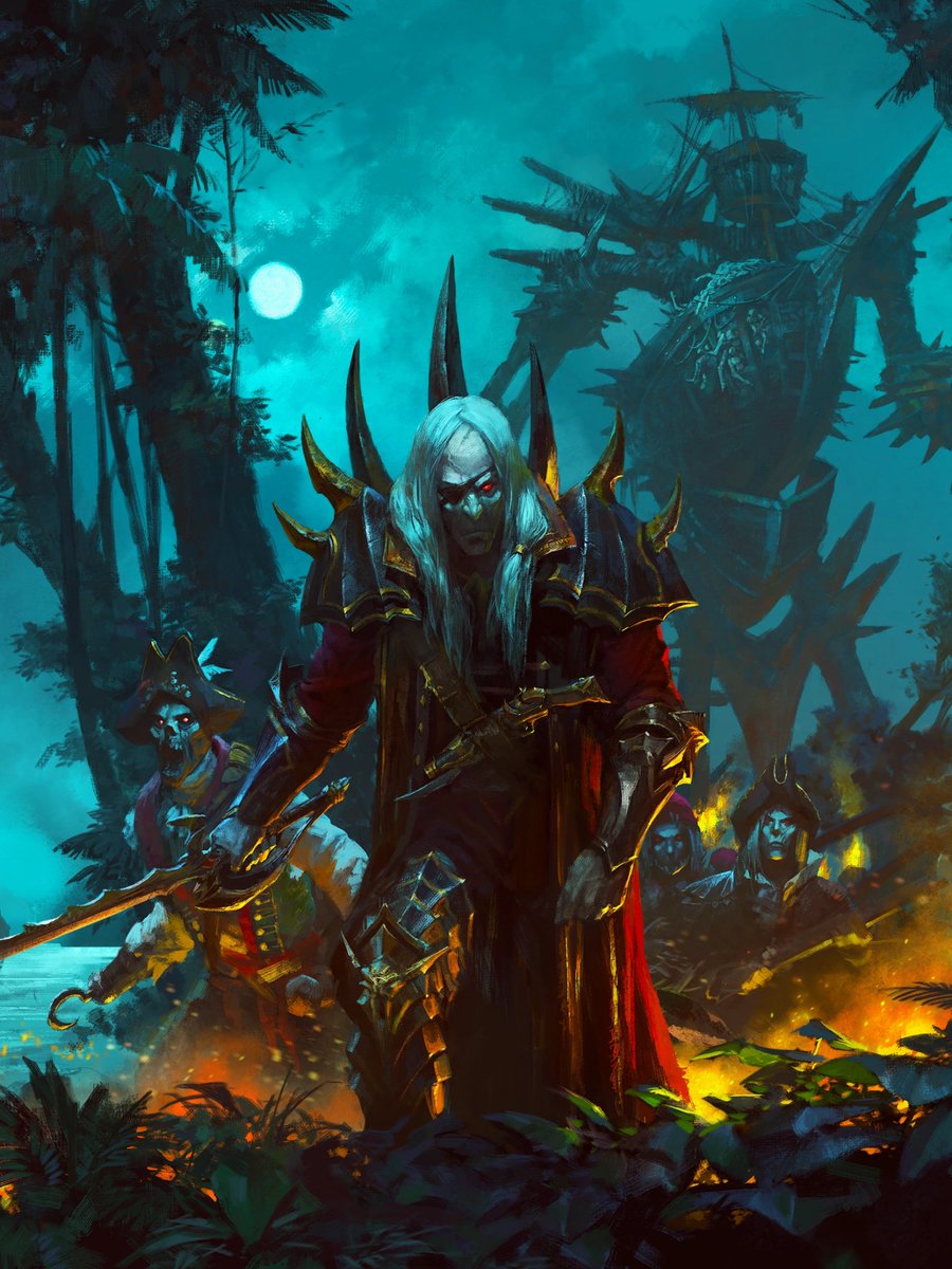 DorkAssJC's tweet photo. If GW wanted to be based they'd finally make Vampire coast an official army in Old World and give my Goat a model https://t.co/XkZeELfVi8