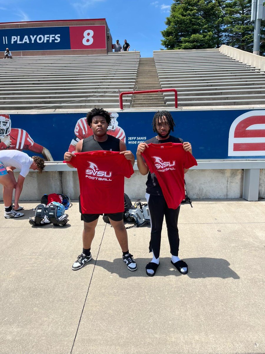 NoahF62184's tweet photo. Me and my fellow teammate @Trysten_cooper01 had a blast at the SVSU prospect camp! #Saginawvalleystateuniversity #beyondblessed https://t.co/JCApeSUmcU